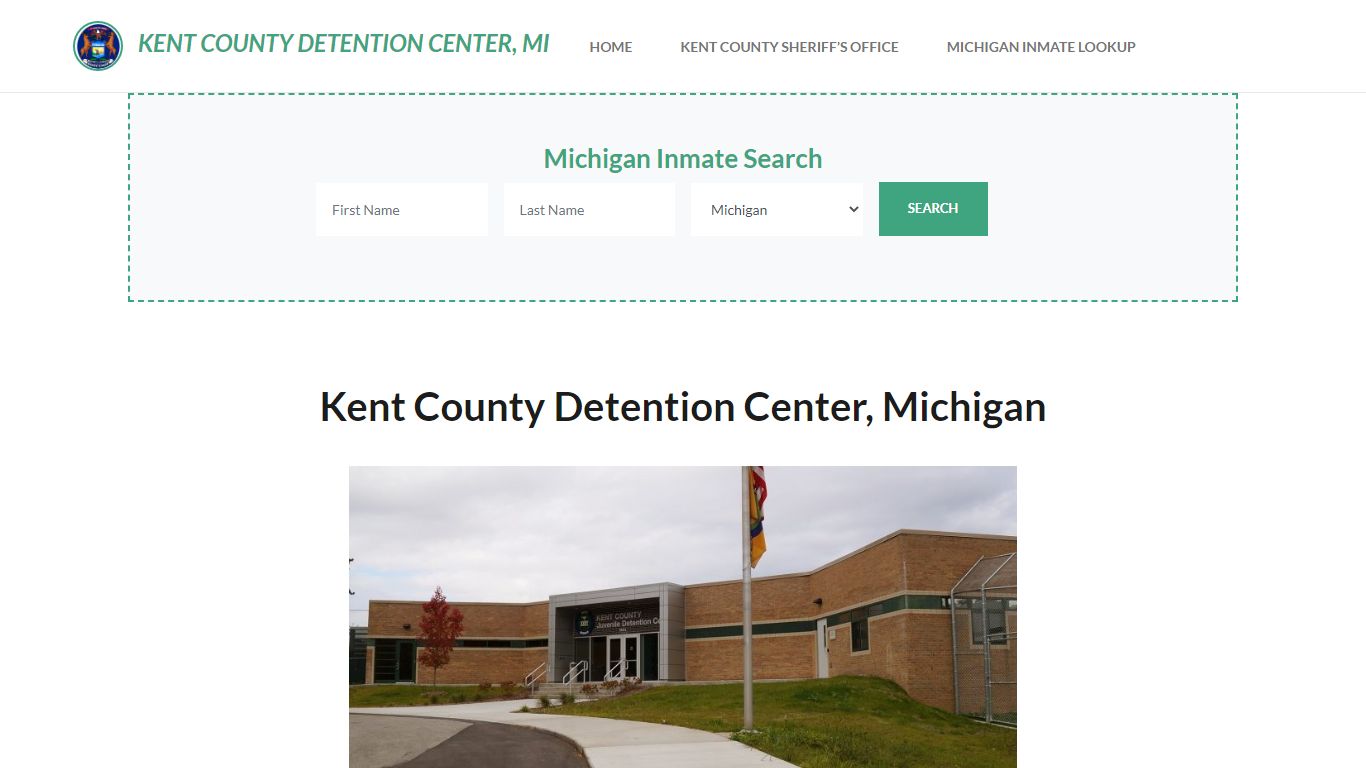 Kent County Detention Center, MI Inmate Roster, Offender Search